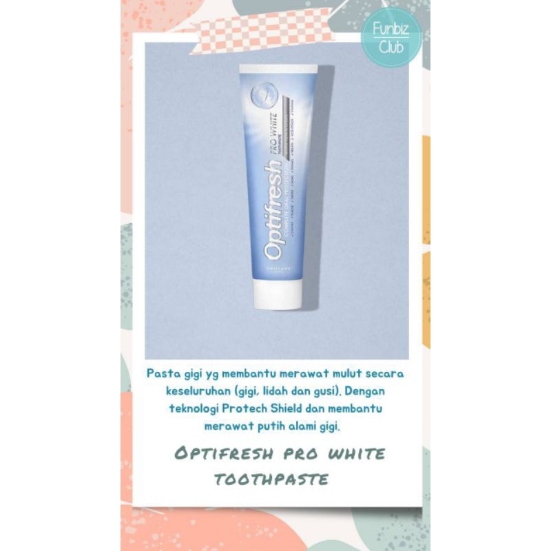 Optifresh Pro White Toothpaste
