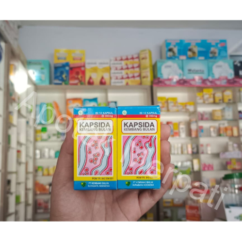 KAPSIDA KEMBANG BULAN 12 KAPSUL