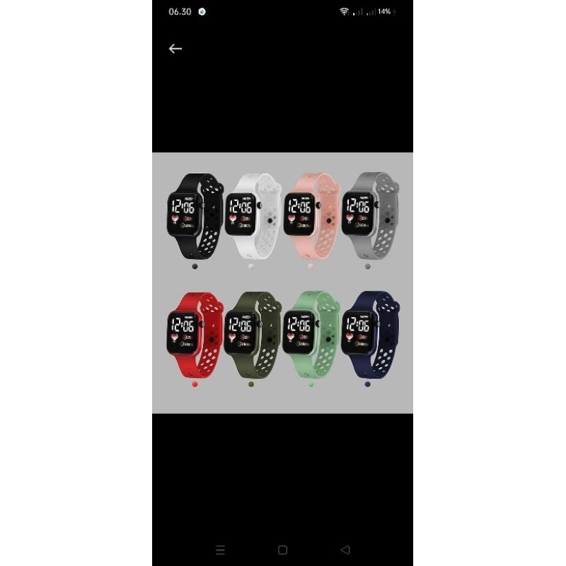Jam tangan LED