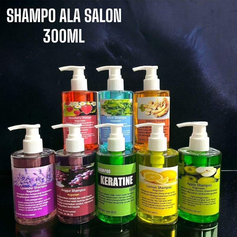 Shampoo Ala salon Pump 250ml BPOM
