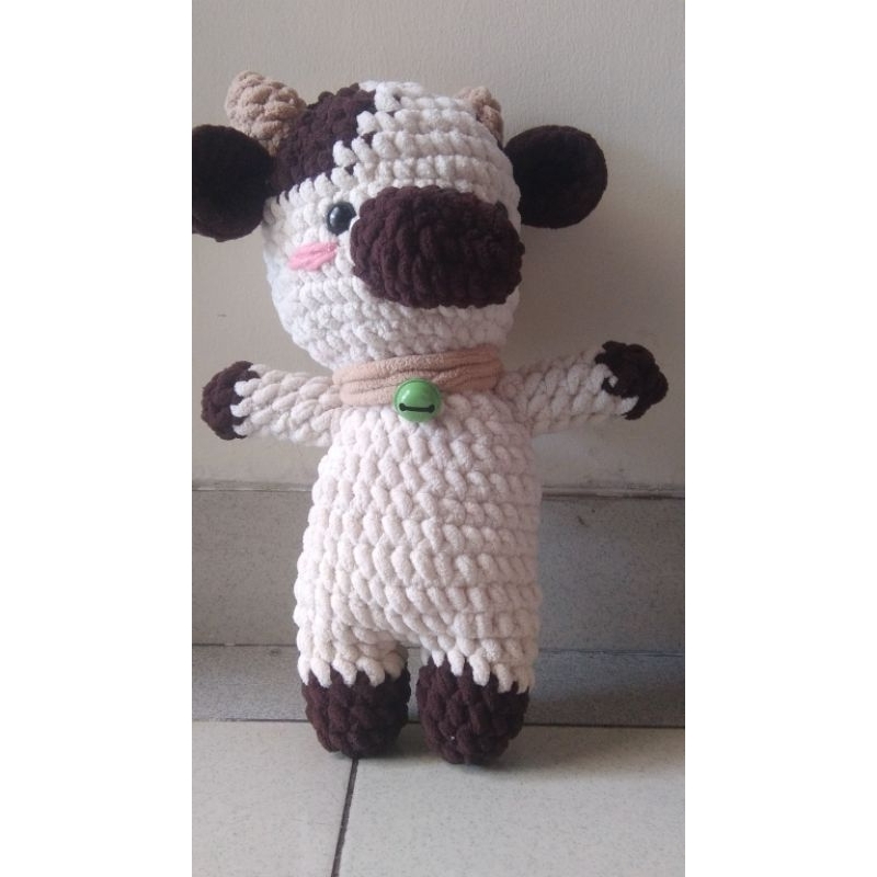 boneka amigurumi sapi handmade