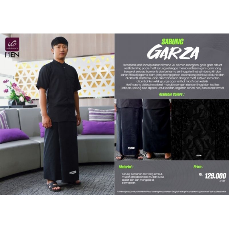 RABBANI SARUNG GARZA