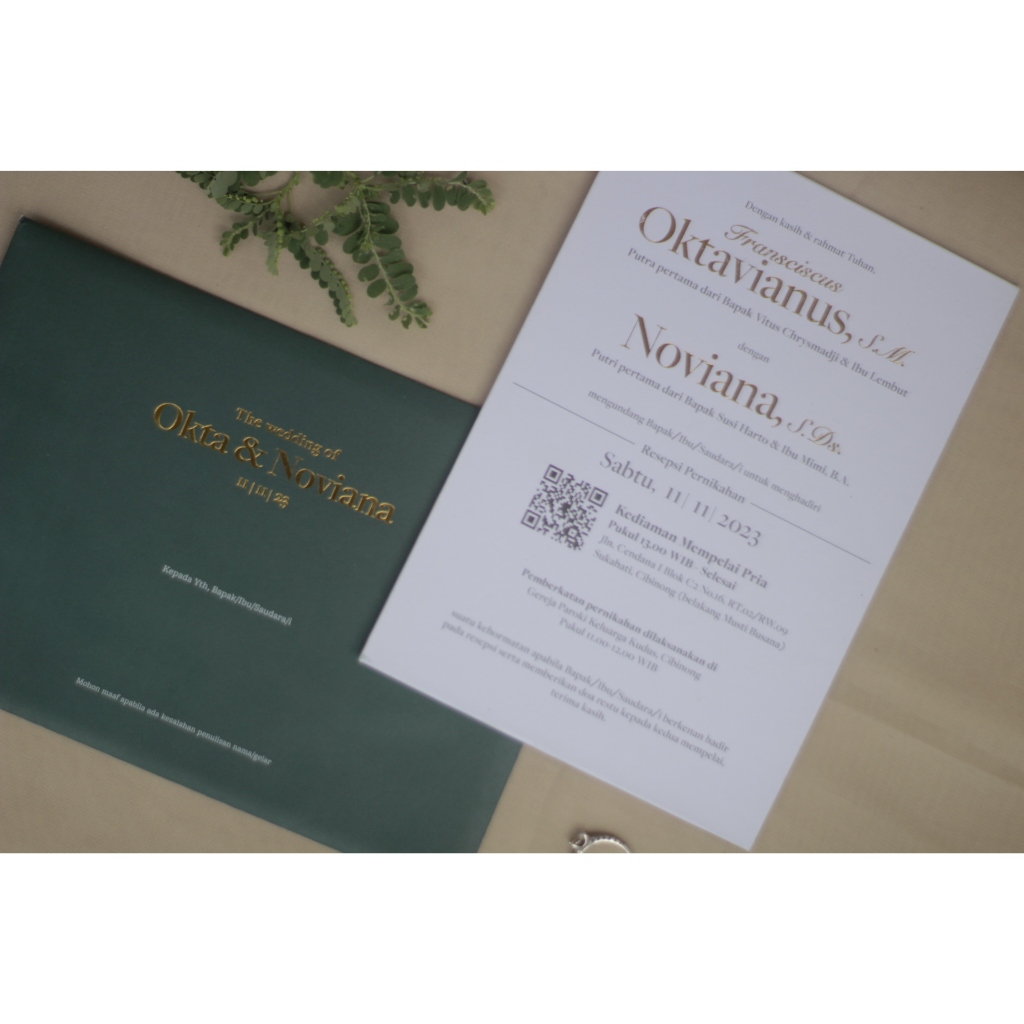 Undangan hard cover