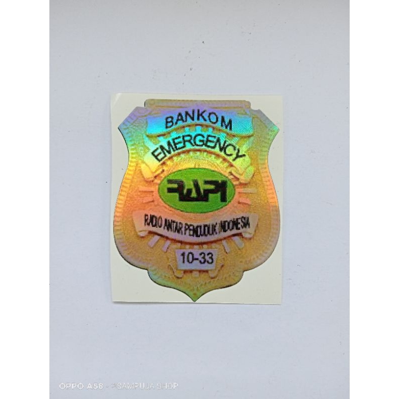 sticker Bankom RAPI