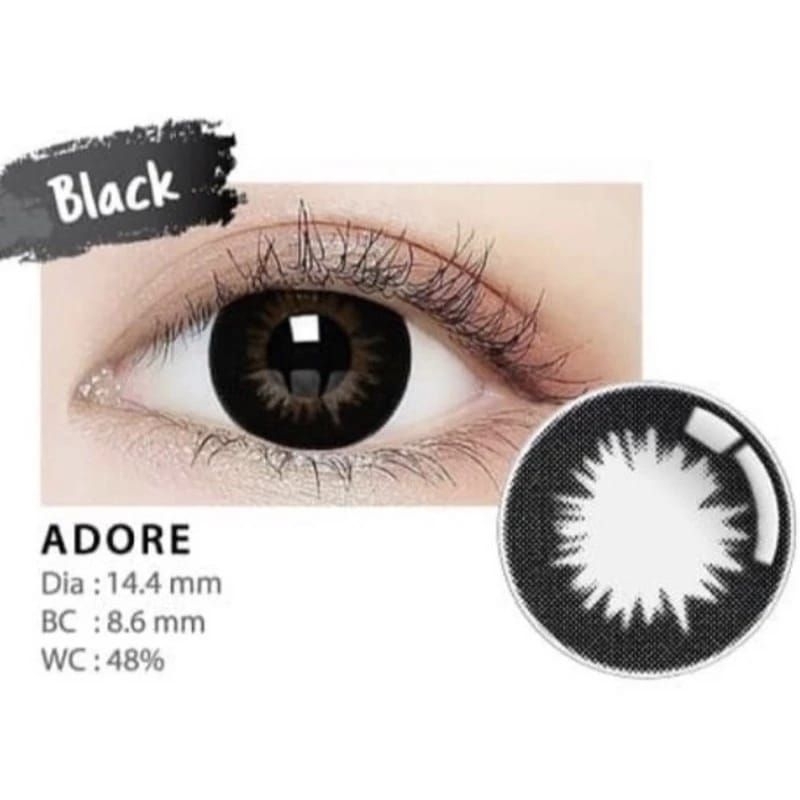 ADORE BLACK SOFTLENS NORMAL