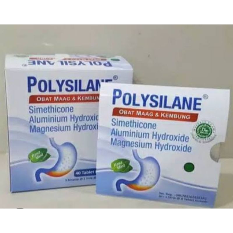 POLYSILANE TABLET KUNYAH 40 TABLET