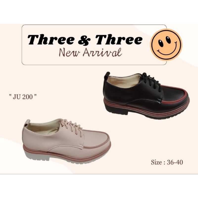 sepatu three & three slipon