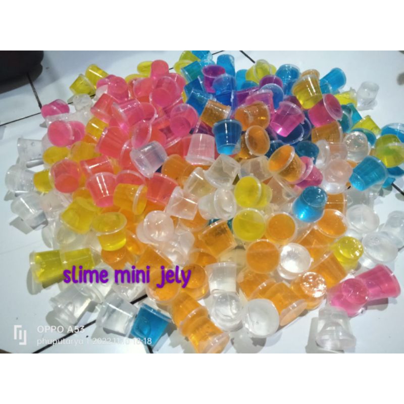 SLIME MINI JELI EMBER 25Ml/TERMURAH
