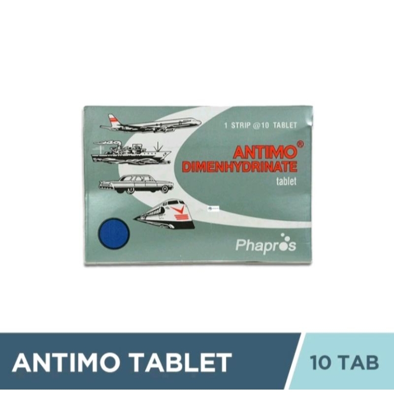Antimo Tablet - Obat Pereda Mabuk Perjalanan