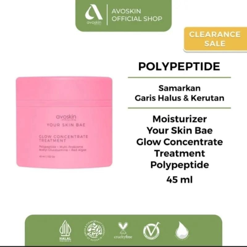 moisturizer avoskin your skin bae polypeptide 45ml
