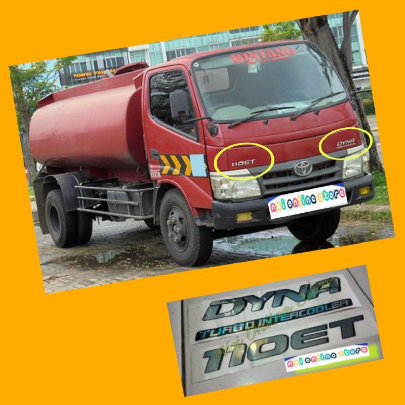Stiker Mobil Dyna 110 ET