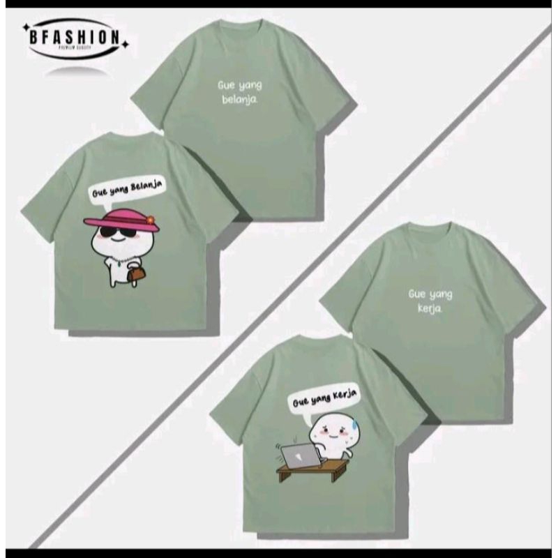 BAJU TSHIRT CATTON COMBED 30s PREMIUM PENTOL