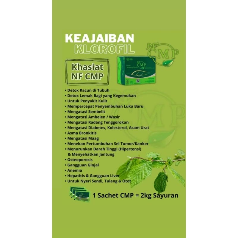 CMP ORI 1001 MANFAAT