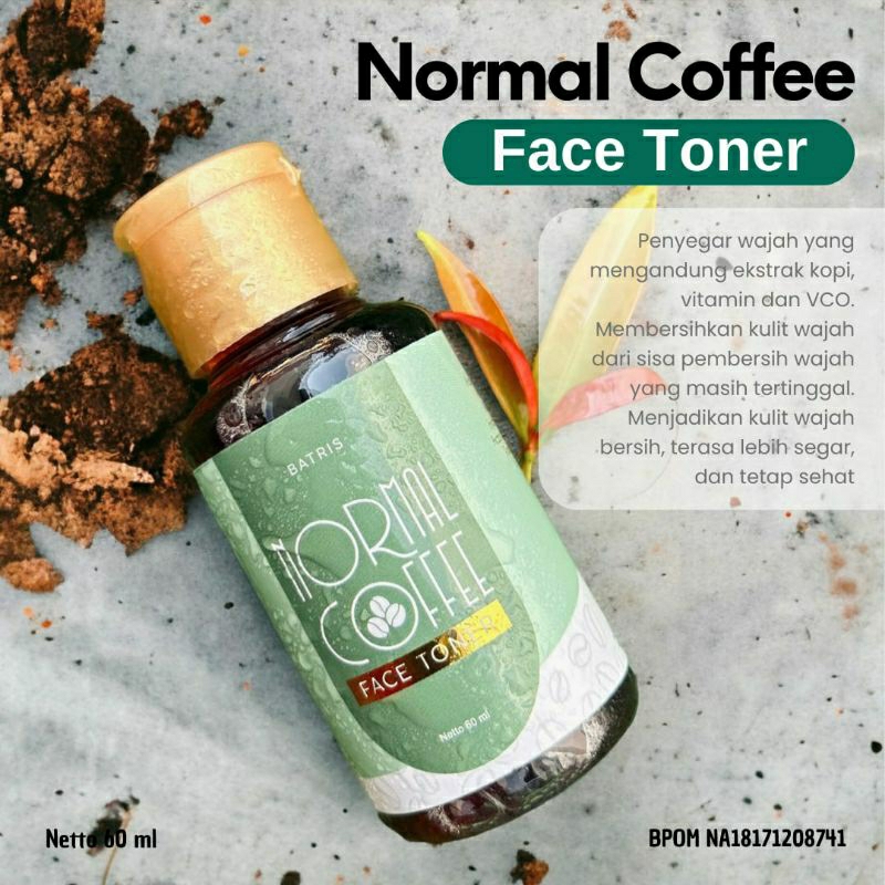 Face toner Normal coffee