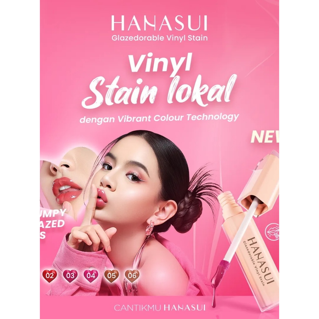 Hanasui Glazedorable Vinyl Stain