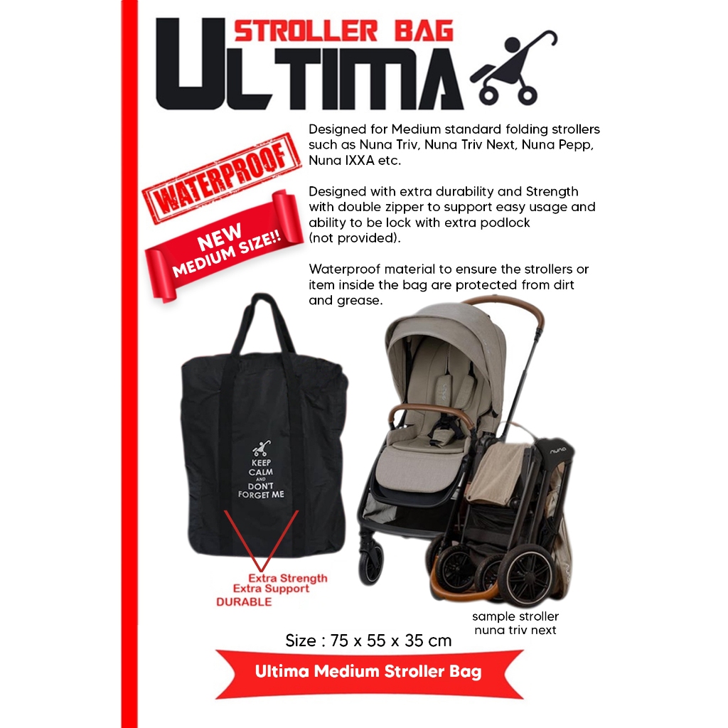 Ultima MEDIUM stroller bag tas stroller JunDW