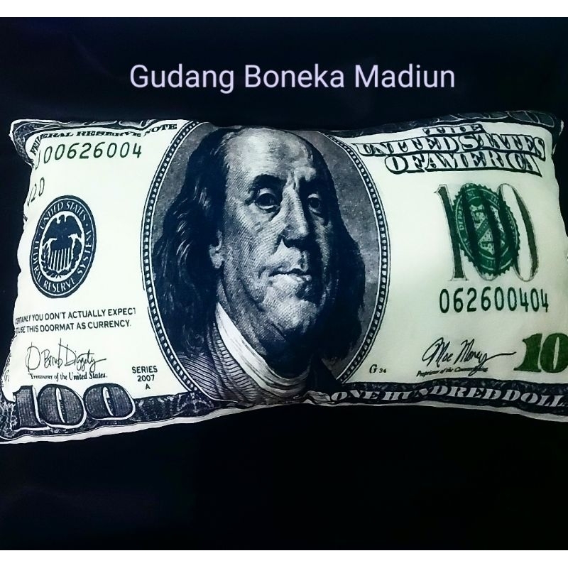Bantal printing dollar