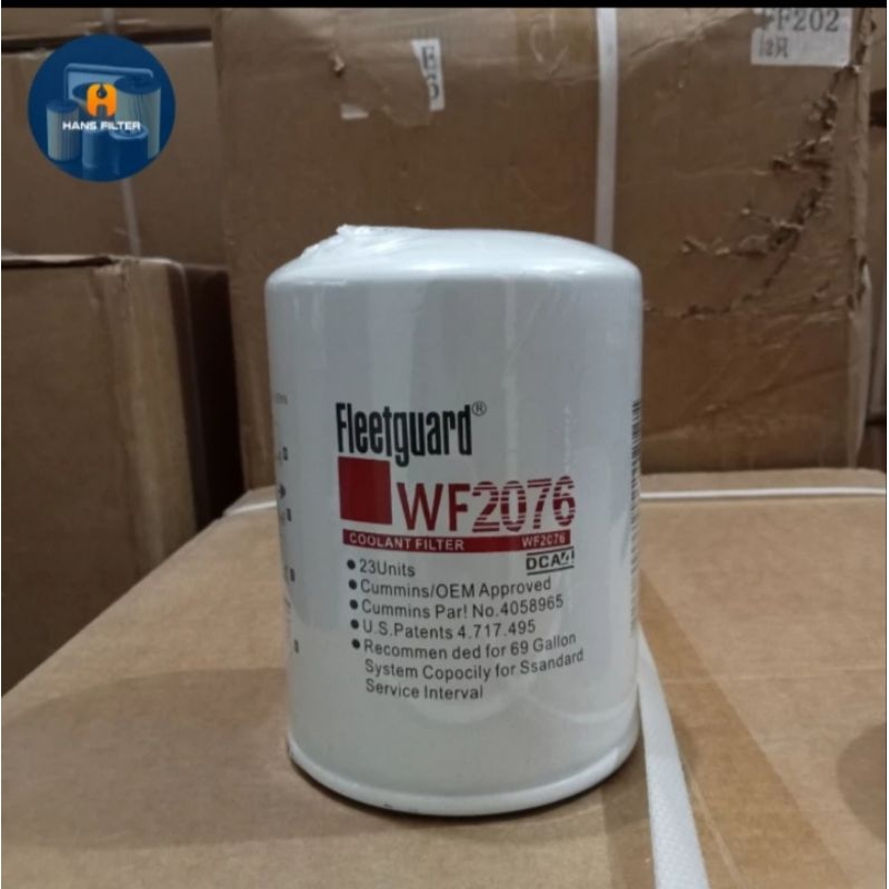 Coolant Filter Fleetguard WF2076 / WF 2076