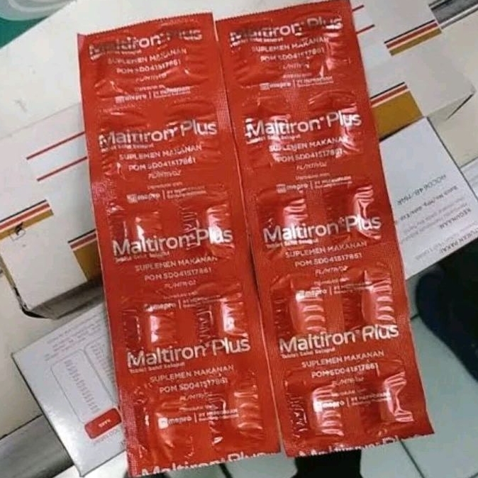 MALTIRON PLUS STRIP 10 TABLET