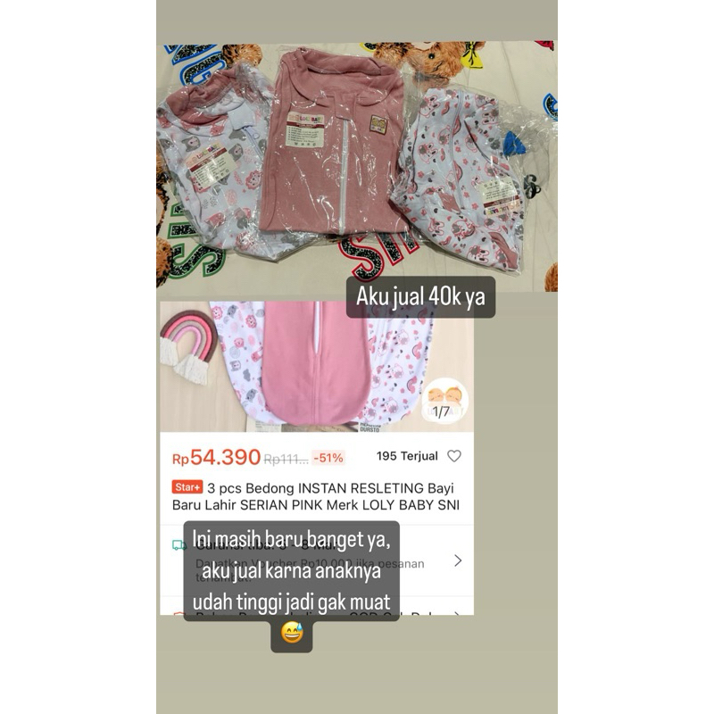 bedong instan