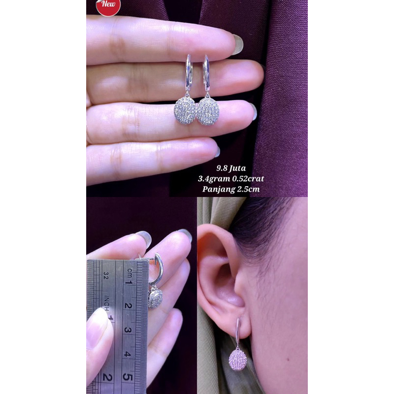 Anting Emas Berlian SR1335A