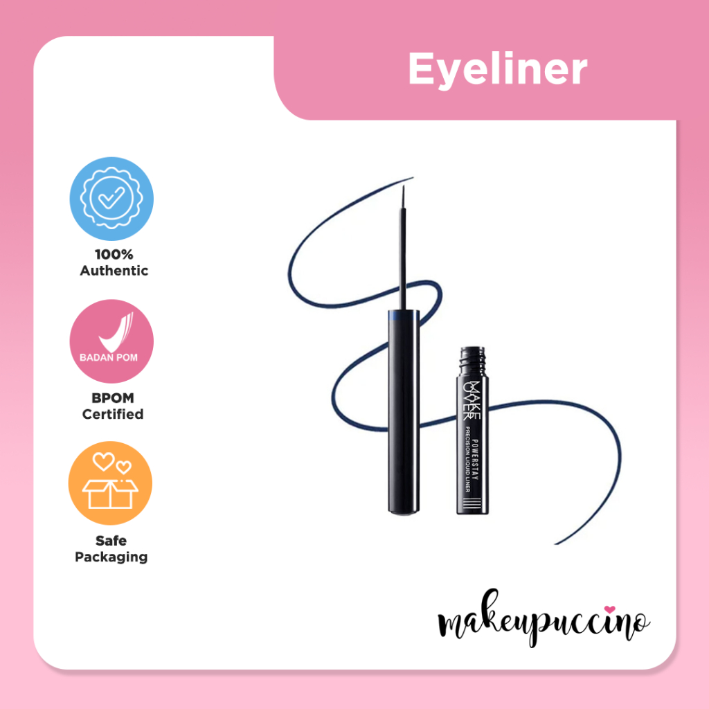 MAKE OVER Powerstay Precision Liquid Liner - JET BLACK