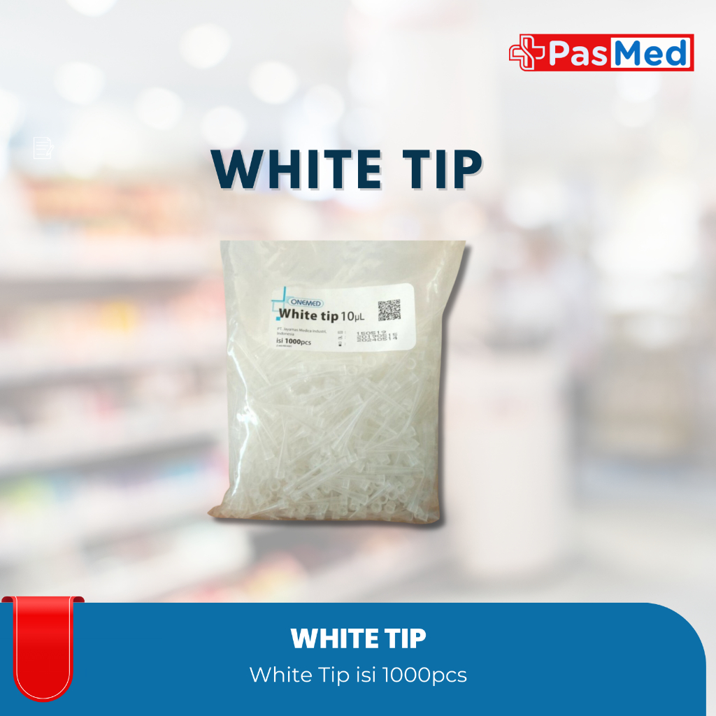 PASMED | White Tip. Tip Mikropipet