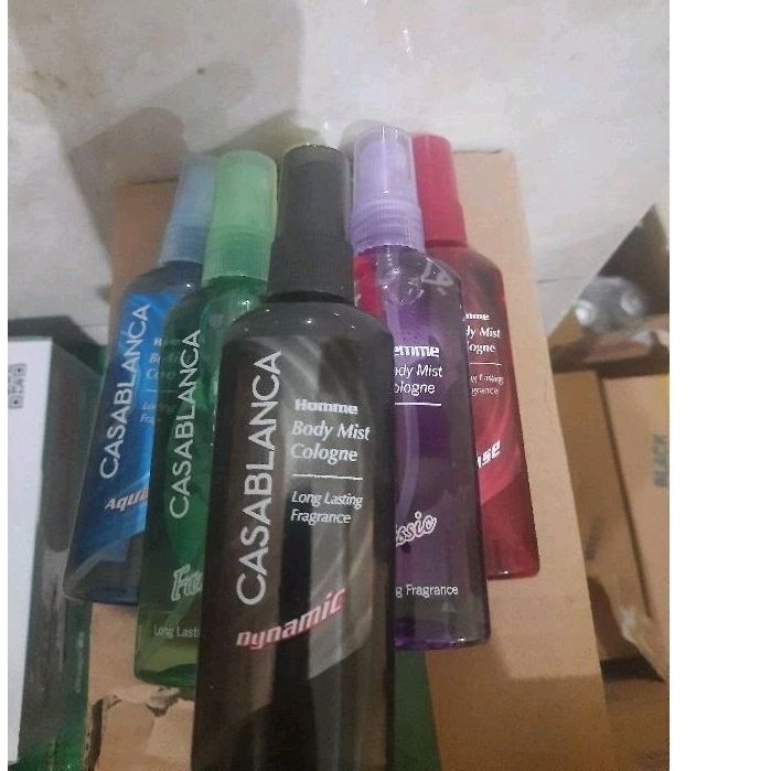 CASABLACA BODY MIST COLOGNE 100ml