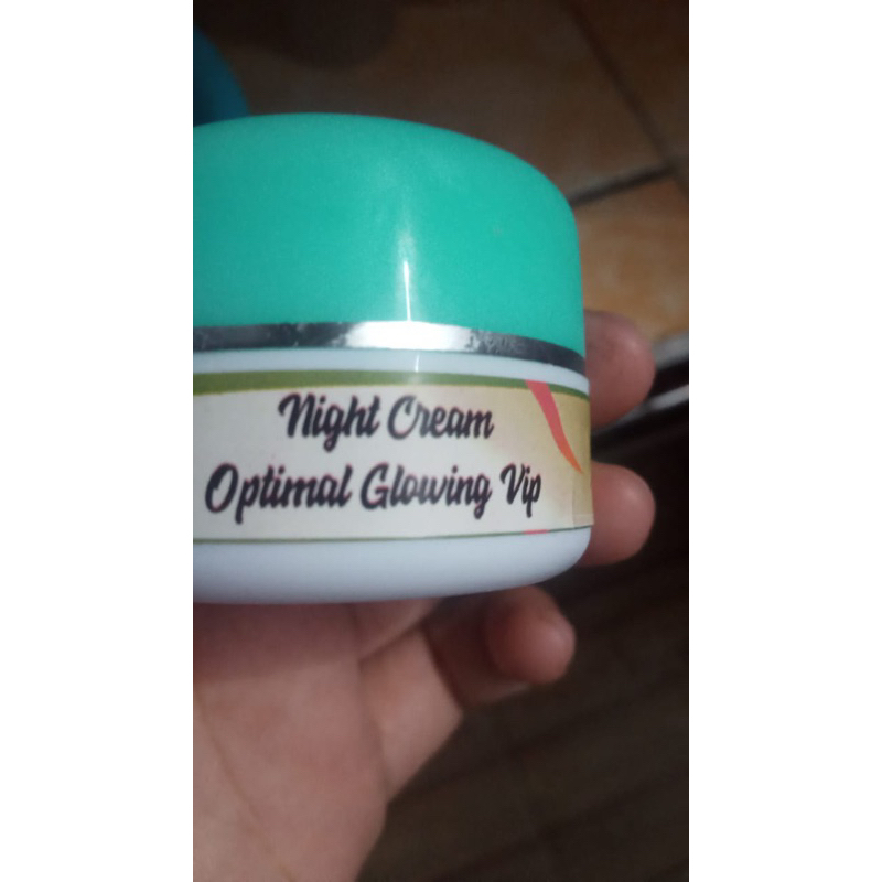 krim malam optimal glowing