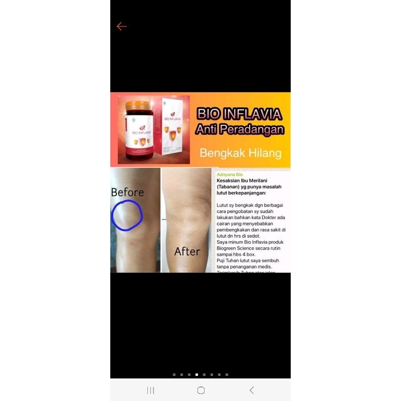 Bio inflavia original with barcode