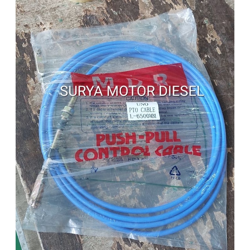 PTO CABLE L-6500MM MDR