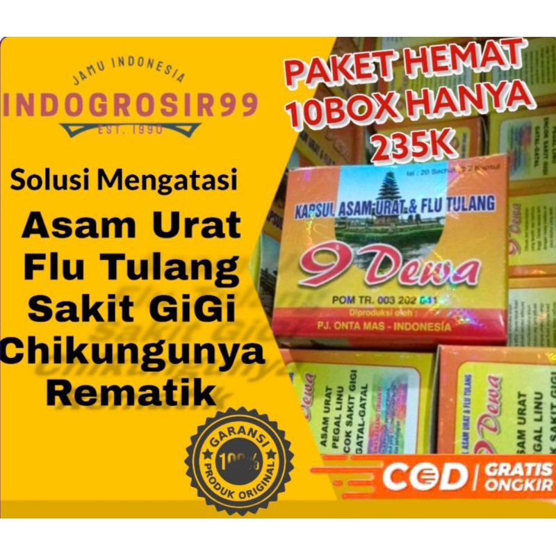 Kapsul 9Dewa Paket Hemat