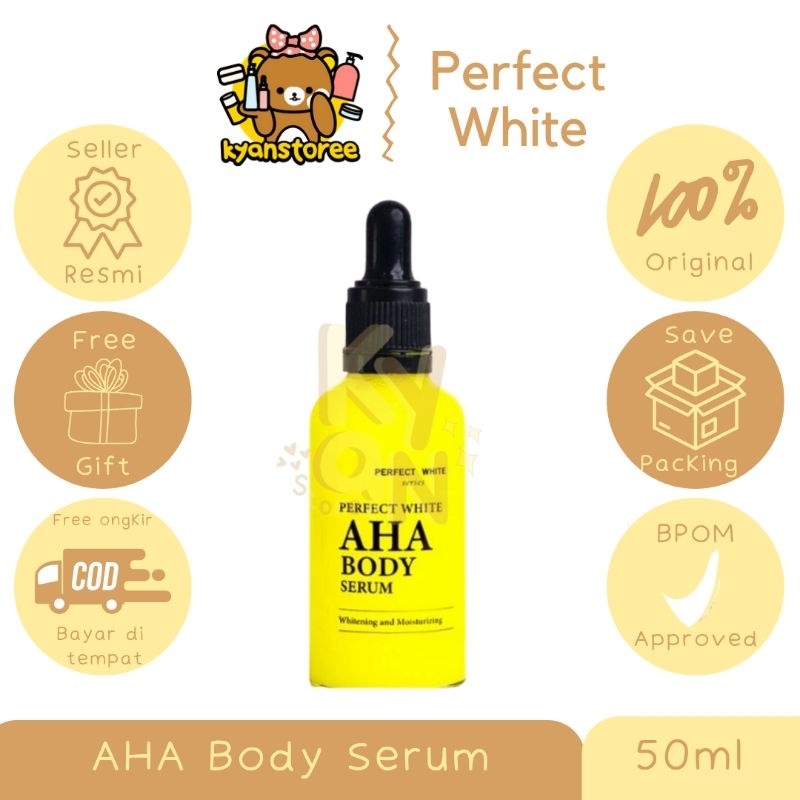 PERFECT WHITE AHA BODY SERUM 50ml