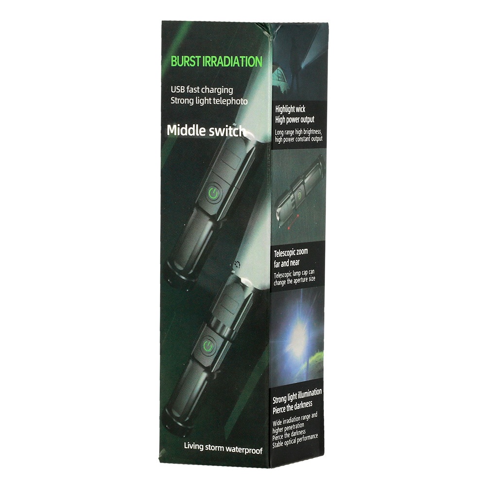 Senter B25 Flashilight 3 Mode lampu