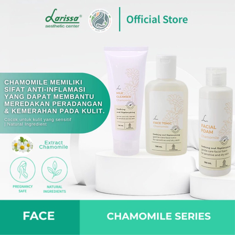 PAKET FACE PRODUCT CHAMOMILE LARISSA