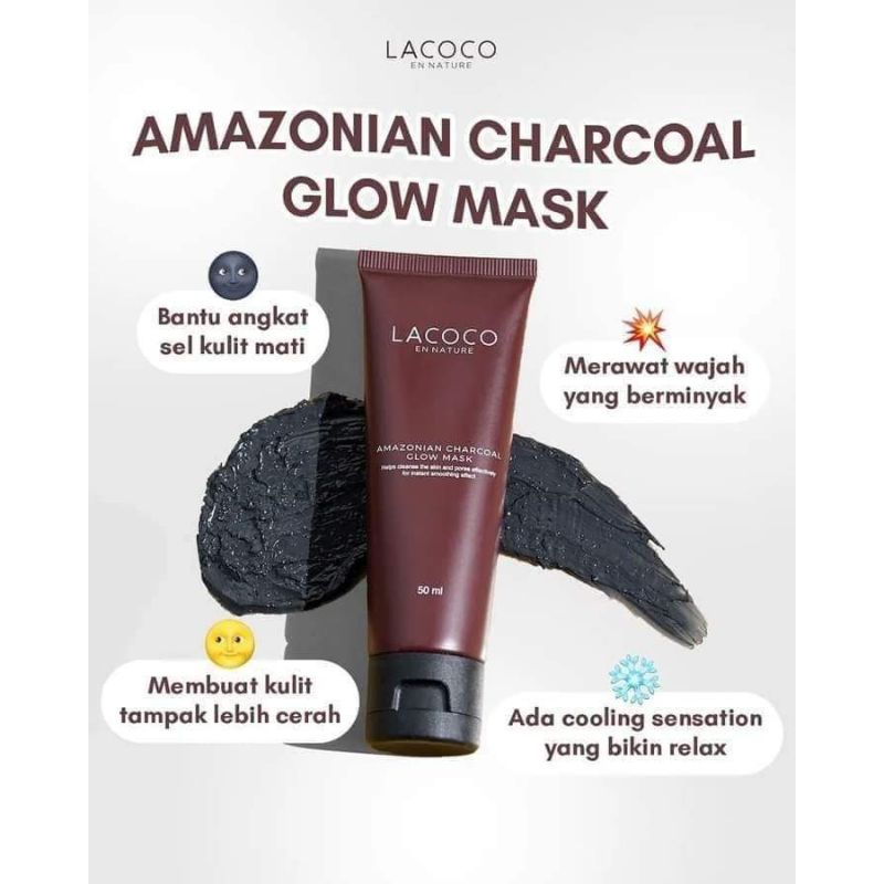 lacoco amazonian charcoal mask