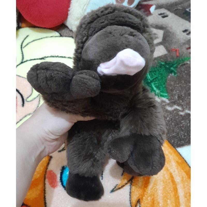 PRELOVED BONEKA MONKEY MONYET WARNA COKLAT