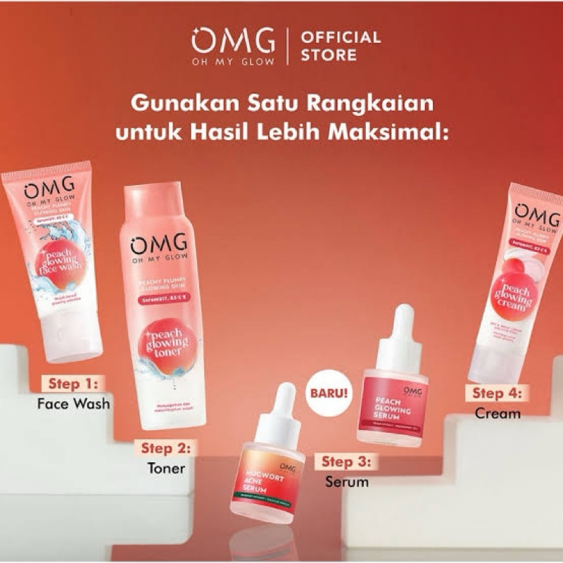 OMG OH MY GLOW PEACHY PLUMPY GLOWING SKIN