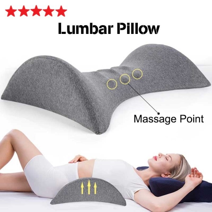 Lumbar Pillow for Back Pains