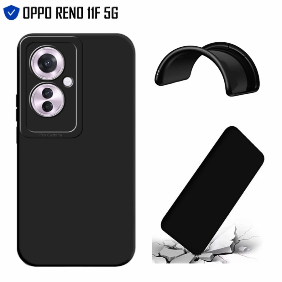Casing Oppo Reno 11F 5G Case Liquid Macaron Pro Camera Softcase