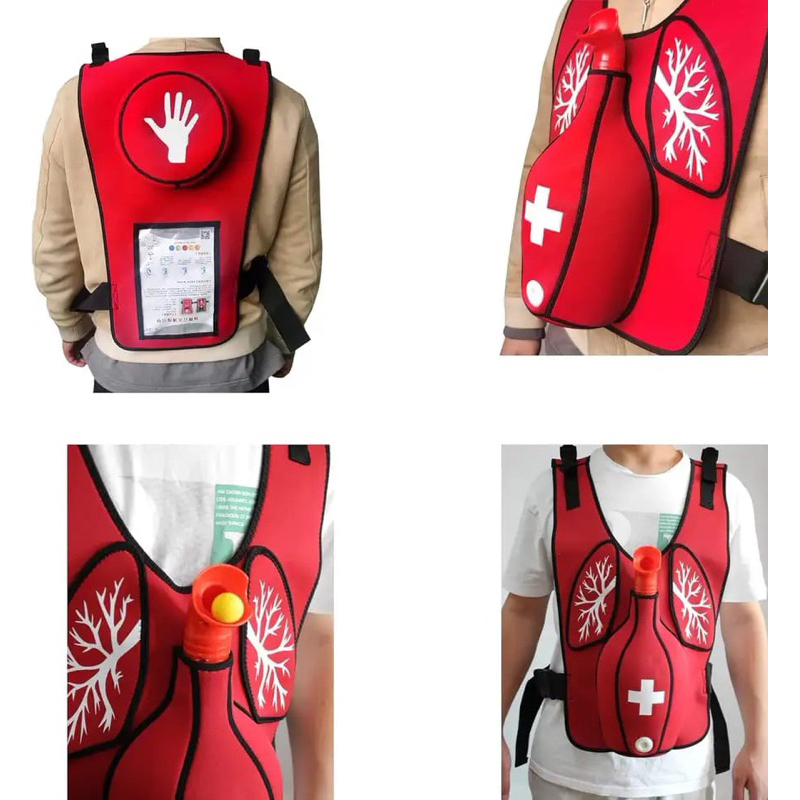 suffocation first aid training wear vest