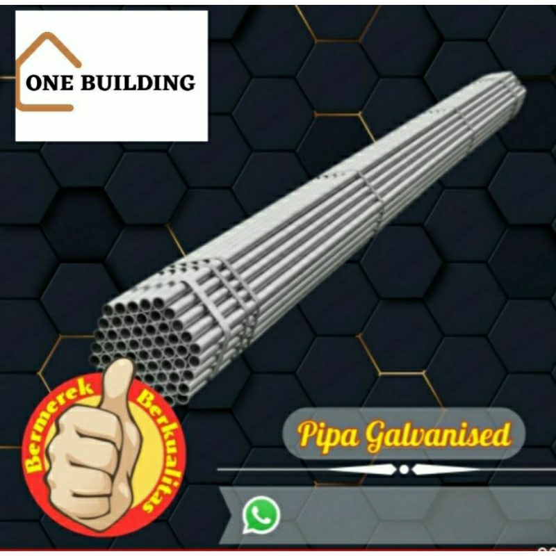 PIPA GALVANISE 3.2MM
