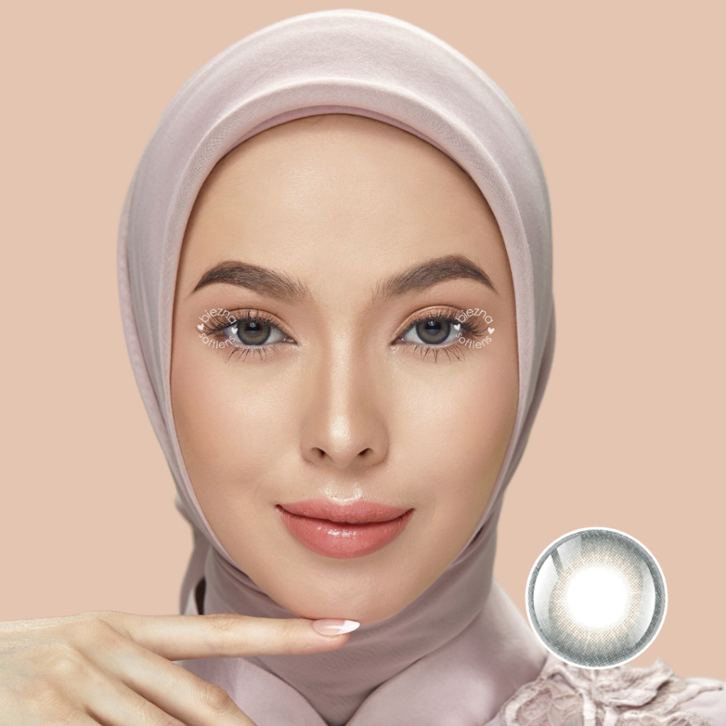 BIEZNA Softlens Coco Grey | Normal s/d Minus Tinggi -9.50