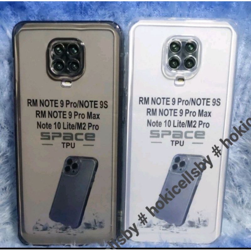 Soft Case clear ( REDMI NOTE 9 PRO / Redmi note 9s / Redmi note 9 PRO MAX / Redmi note 10 lite