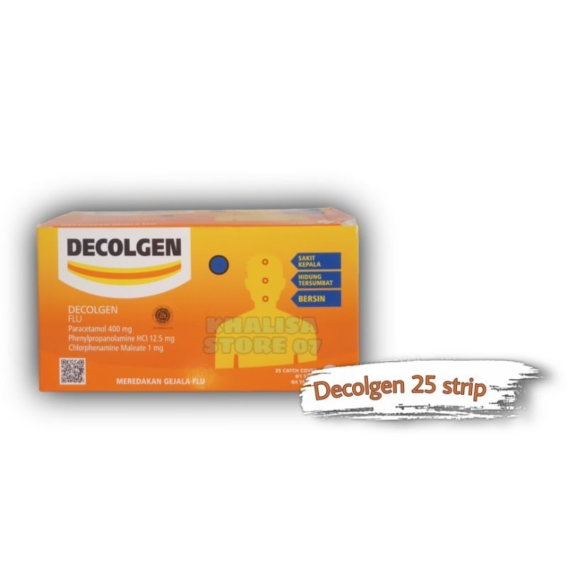Decolgen Flu Isi 25 Lembar / Decolgen