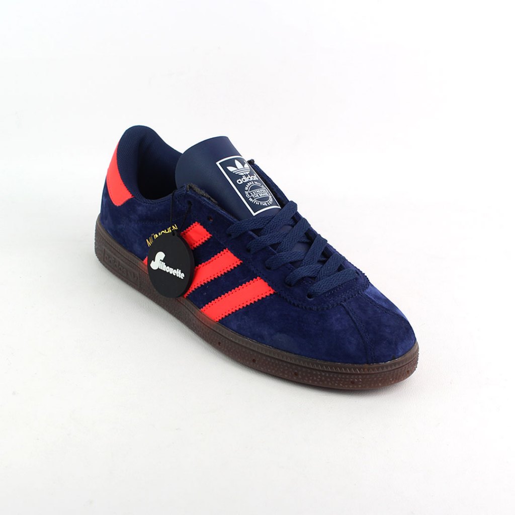Adidas Munchen Dark Blue Solar Red