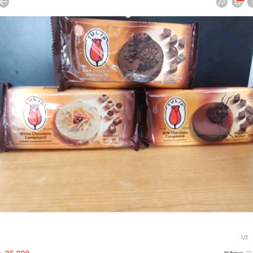 tulip chocolate compound 225gr