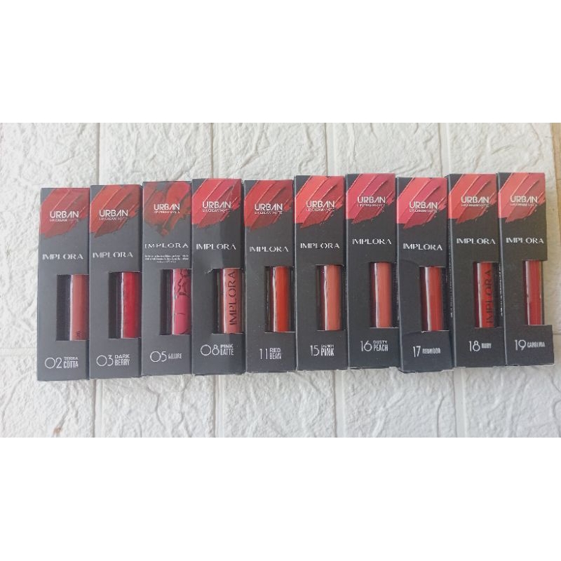 LIP CREAM IMPLORA KEMASAN BARU