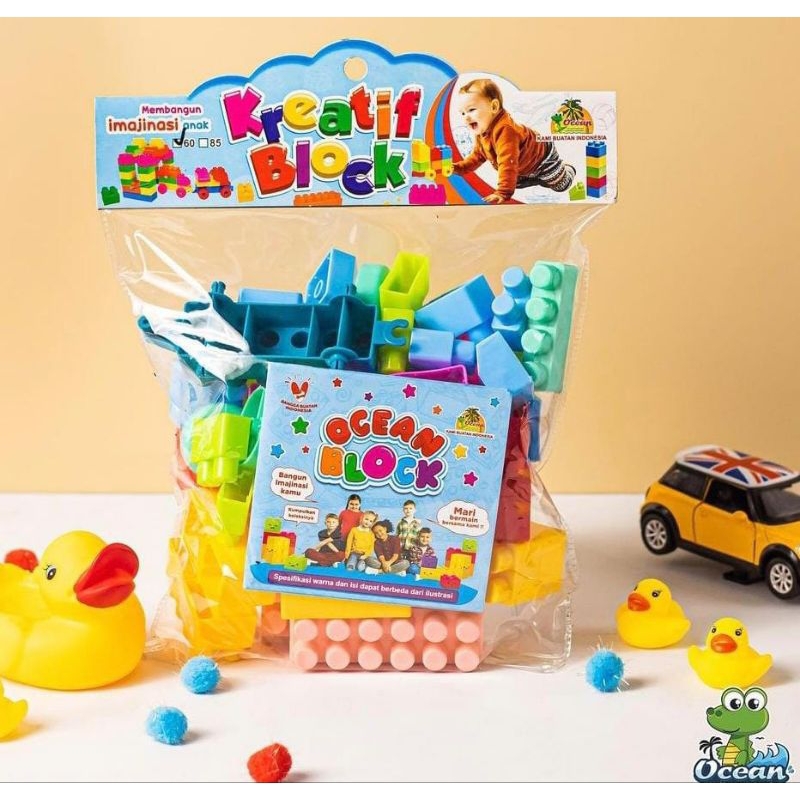 Blok Kreatif  60 Pcs Ocean