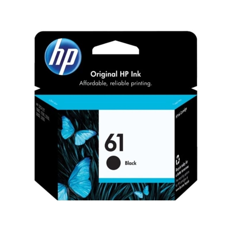 Original Tinta Hp 61 Black